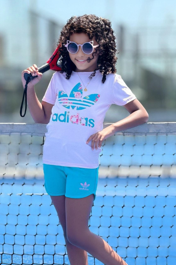 Pink adidas