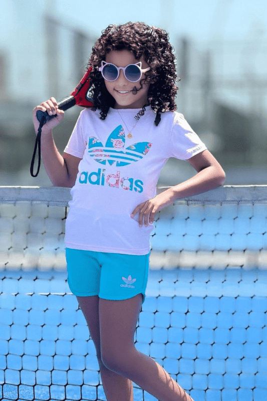 Pink adidas - Yobe kids