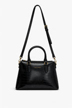 DAVID JONES synthetic croco handbag