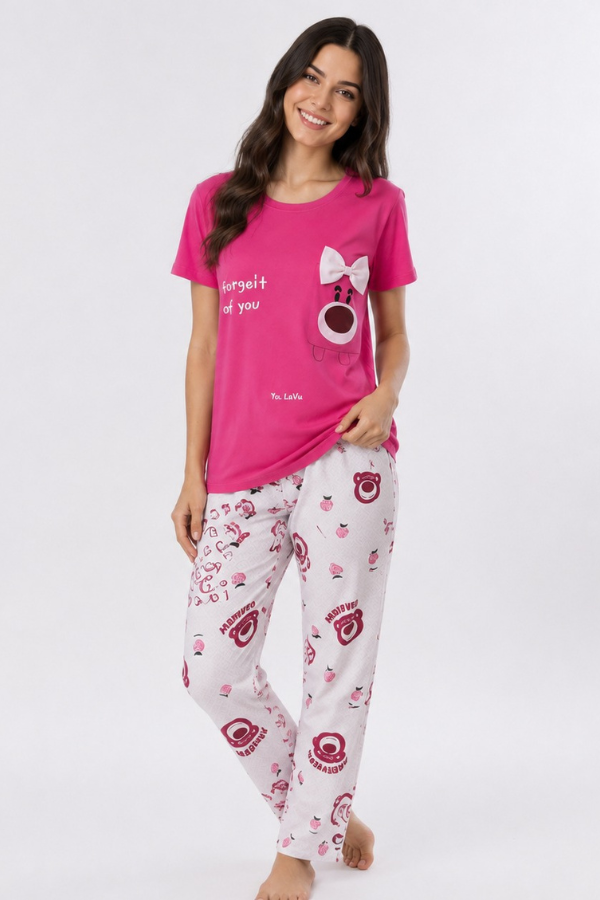 Pink bear