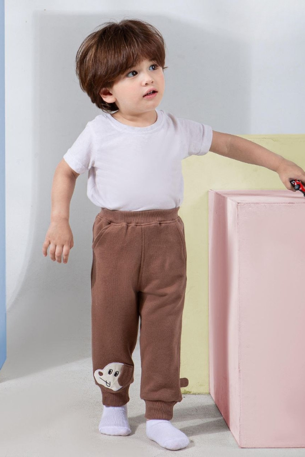 Brown-Sweat Pants