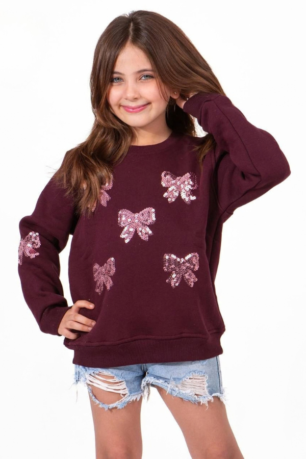 Burgundy   sweatshirt