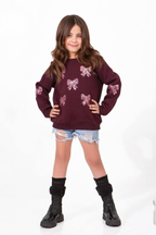 Burgundy   sweatshirt