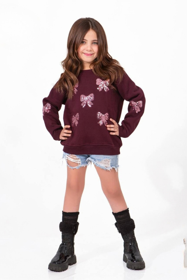 Burgundy   sweatshirt