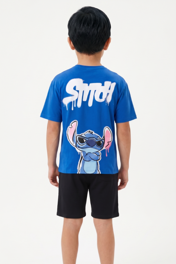 Blue stitch