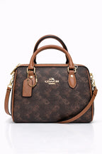 Coach Rowan Satchel Bag In Signature Canvas
