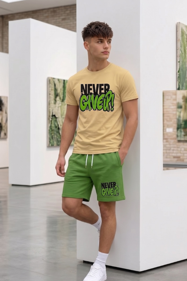 Never give up