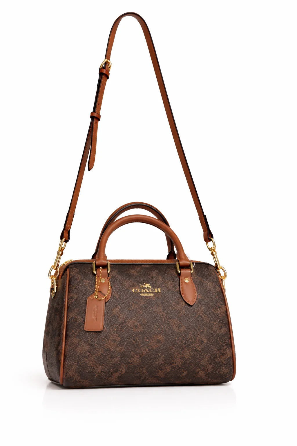 Coach Rowan Satchel Bag In Signature Canvas