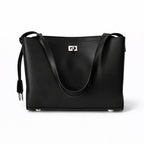 Classic Black Leather Tote by Balenciaga