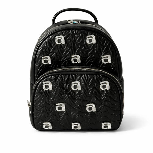 Alxanderwang Black genuine leather messenger bag - Yobe kids