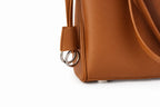 Classic Tan Leather Tote by Balenciaga