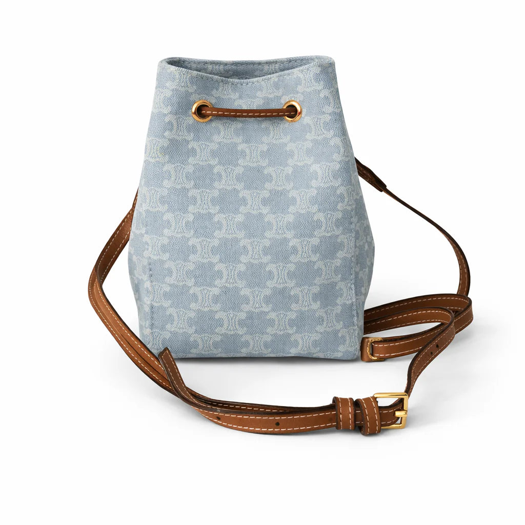 Celine MICRO SAILOR IN TRIOMPHE CANVAS AND CALFSKIN