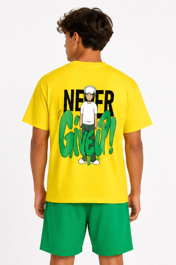 Never give up