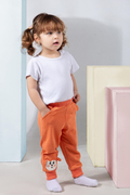 Orange-Sweat Pants