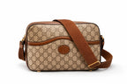 Gucci GG Supreme Small Messenger Brown Bag
