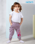 Light purple-Sweat Pants