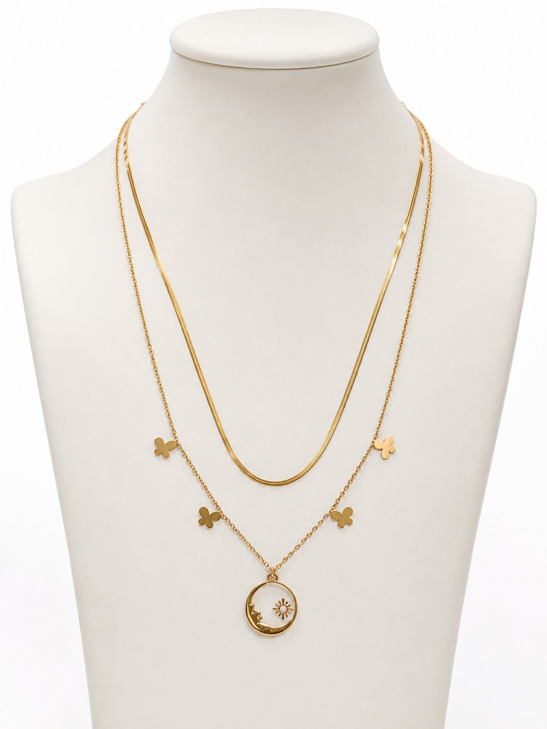 Solara Stainless Steel Necklace